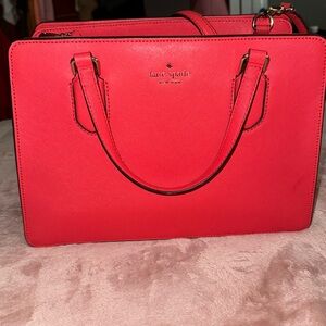 Kate Spade Luxury Coral Handbag 🩷